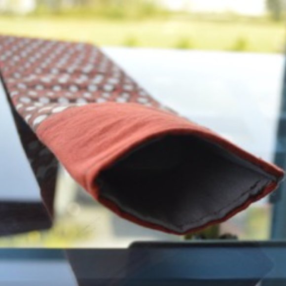 Orange Padded SLR Camera Strap Cover with lens cap pocket - Picture 4 of 4